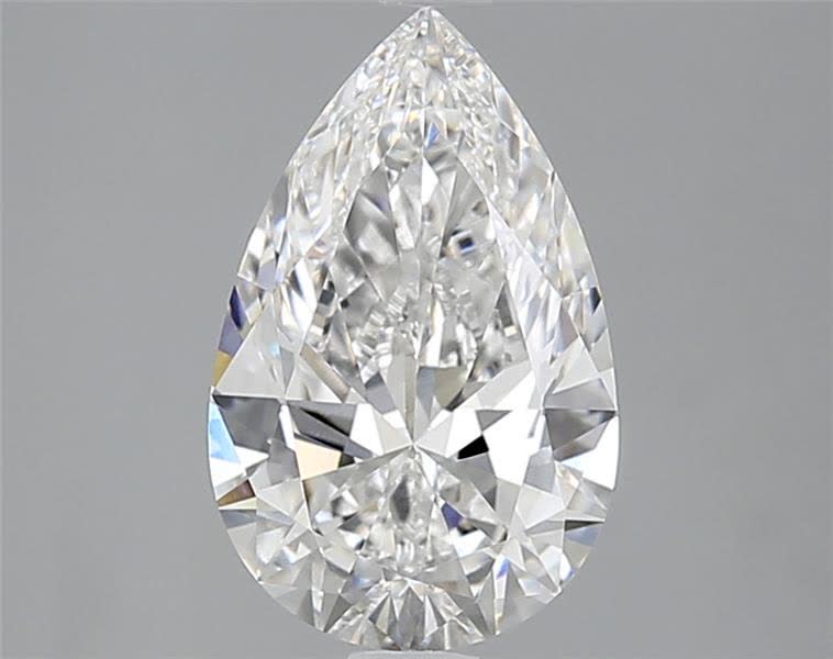 IGI 2.18 Carat Pear Lab Grown Diamond 人工培育鑽石 實驗室人造鑽石