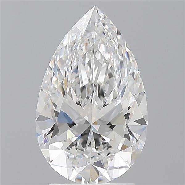 IGI 2.57 Carat Pear Lab Grown Diamond 人工培育鑽石 實驗室人造鑽石