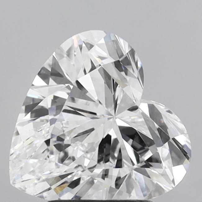 IGI 2.52 Carat Heart Lab Grown Diamond