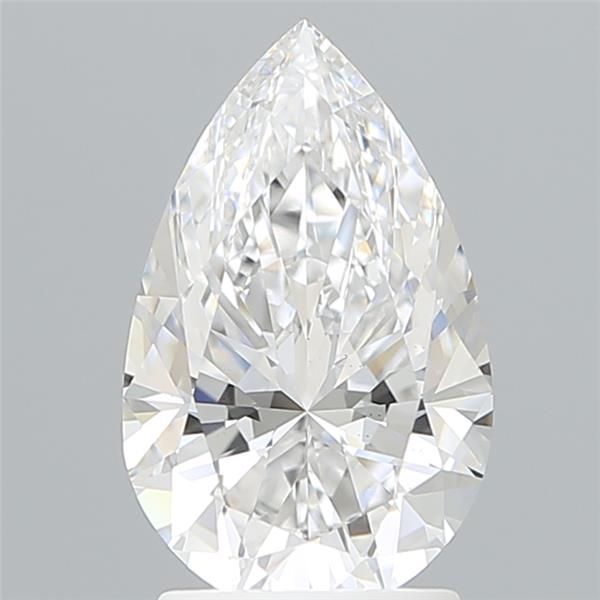 IGI 2.25 Carat Pear Lab Grown Diamond