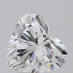 IGI 1.51 Carat Heart Lab Grown Diamond