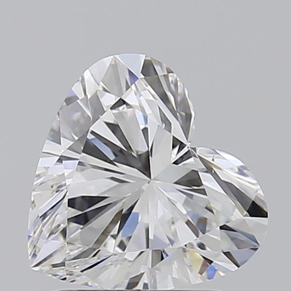 IGI 1.51 Carat Heart Lab Grown Diamond