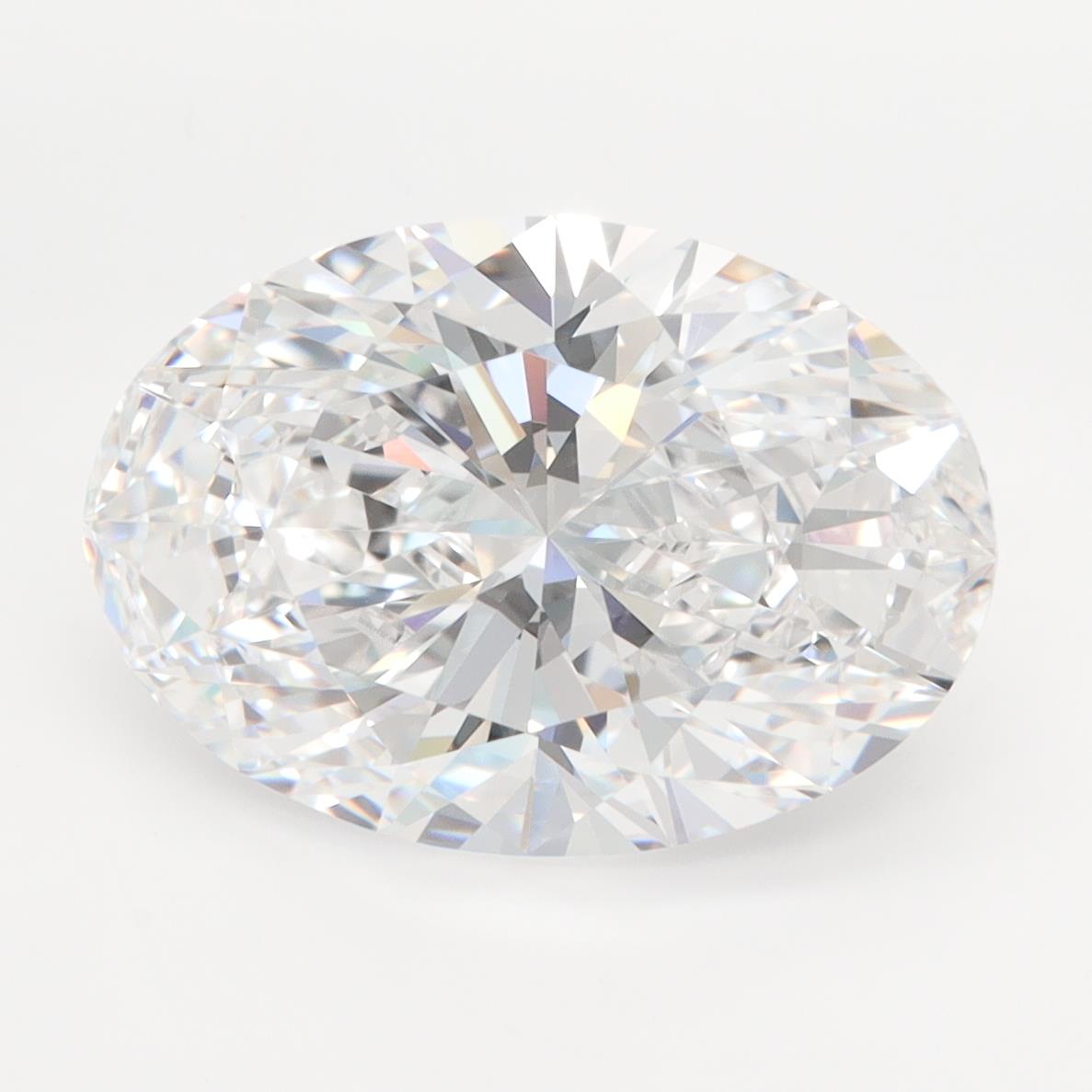 GIA 5.01 Carat Oval Lab Grown Diamond 人工培育鑽石 實驗室人造鑽石