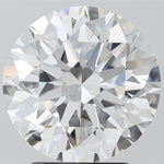 IGI 3.45 Carat Round Brilliant Lab Grown Diamond 人工培育鑽石 實驗室人造鑽石