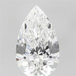 IGI 2.10 Carat Pear Lab Grown Diamond 人工培育鑽石 實驗室人造鑽石