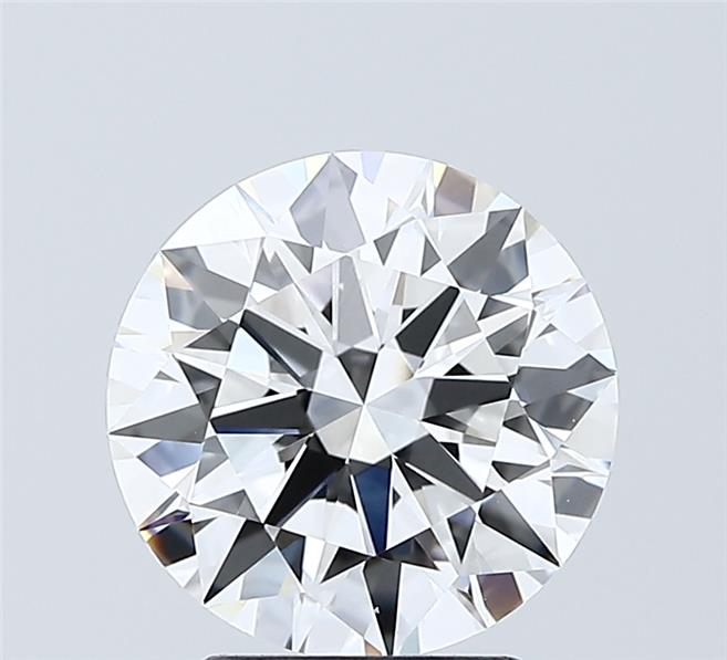 IGI 2.55 Carat Round Brilliant Lab Grown Diamond