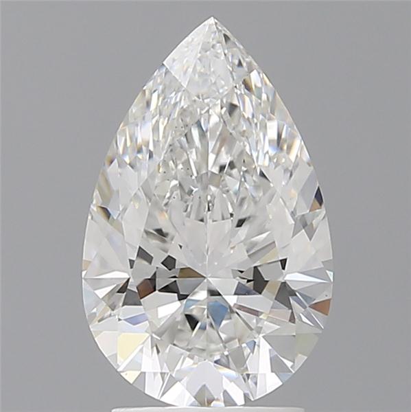IGI 2.60 Carat Pear Lab Grown Diamond 人工培育鑽石 實驗室人造鑽石