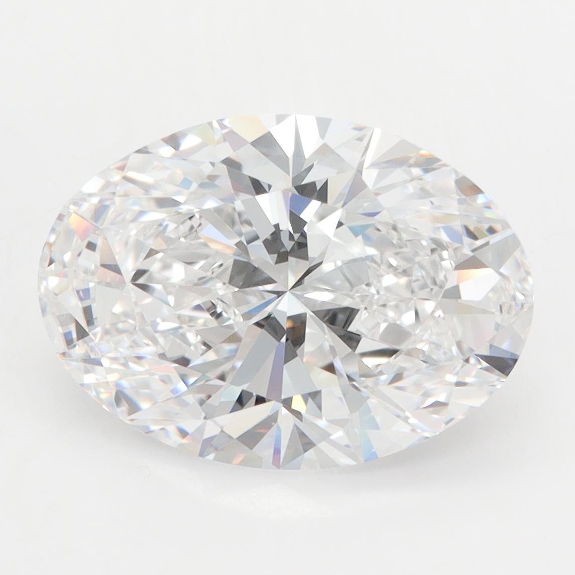 GIA 5.03 Carat Oval Lab Grown Diamond 人工培育鑽石 實驗室人造鑽石