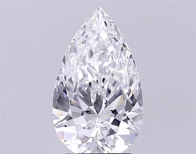 IGI 2.82 Carat Pear Lab Grown Diamond 人工培育鑽石 實驗室人造鑽石