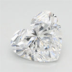 IGI 1.53 Carat Heart Lab Grown Diamond