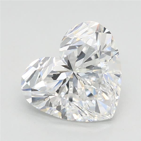 IGI 1.53 Carat Heart Lab Grown Diamond
