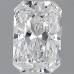 IGI 0.52 Carat Radiant Cut Lab Grown Diamond 人工培育鑽石 實驗室人造鑽石