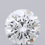 GIA 2.58 Carat Round Brilliant Lab Grown Diamond