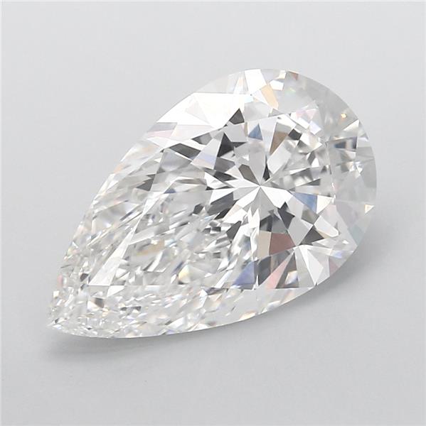 IGI 6.51 Carat Pear Lab Grown Diamond 人工培育鑽石 實驗室人造鑽石