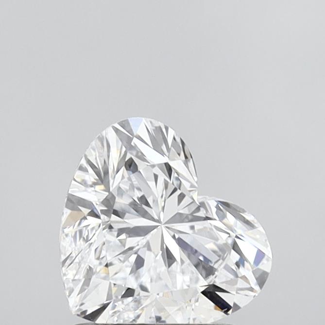 IGI 1.22 Carat Heart Lab Grown Diamond