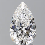 IGI 2.56 Carat Pear Lab Grown Diamond 人工培育鑽石 實驗室人造鑽石