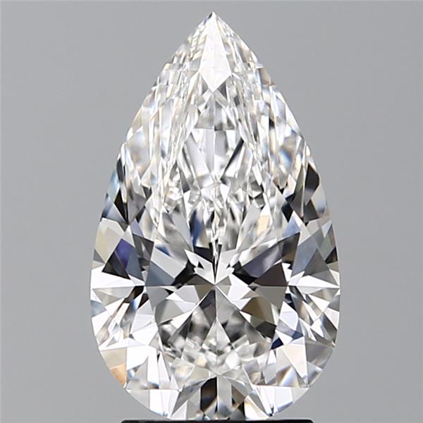 IGI 2.56 Carat Pear Lab Grown Diamond 人工培育鑽石 實驗室人造鑽石