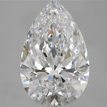 IGI 4.08 Carat Pear Lab Grown Diamond 人工培育鑽石 實驗室人造鑽石