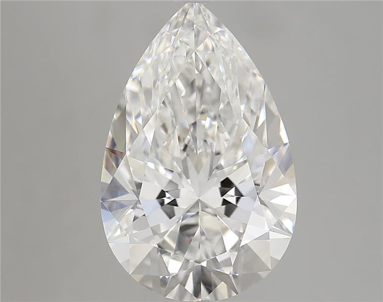 IGI 5.05 Carat Pear Lab Grown Diamond 人工培育鑽石 實驗室人造鑽石
