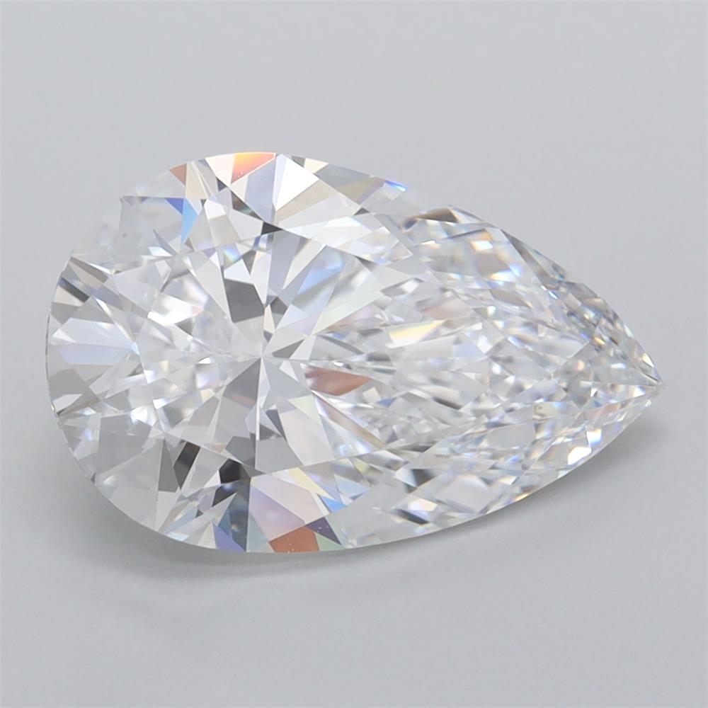 IGI 2.93 Carat Pear Lab Grown Diamond 人工培育鑽石 實驗室人造鑽石