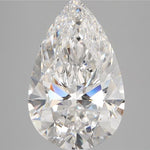 IGI 4.08 Carat Pear Lab Grown Diamond 人工培育鑽石 實驗室人造鑽石