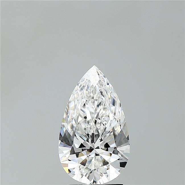 IGI 2.58 Carat Pear Lab Grown Diamond 人工培育鑽石 實驗室人造鑽石