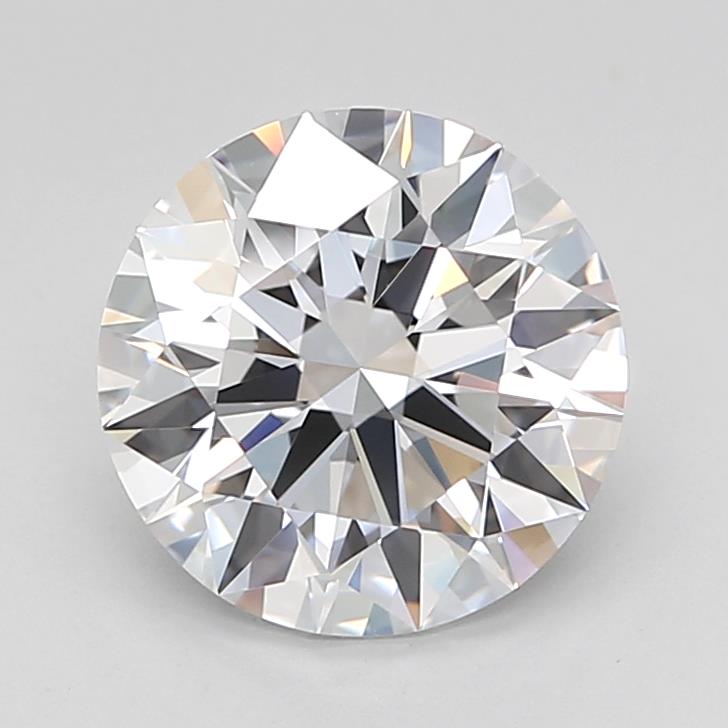 IGI 2.55 Carat Round Brilliant Lab Grown Diamond