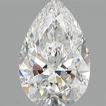 IGI 1.36 Carat Pear Lab Grown Diamond 人工培育鑽石 實驗室人造鑽石
