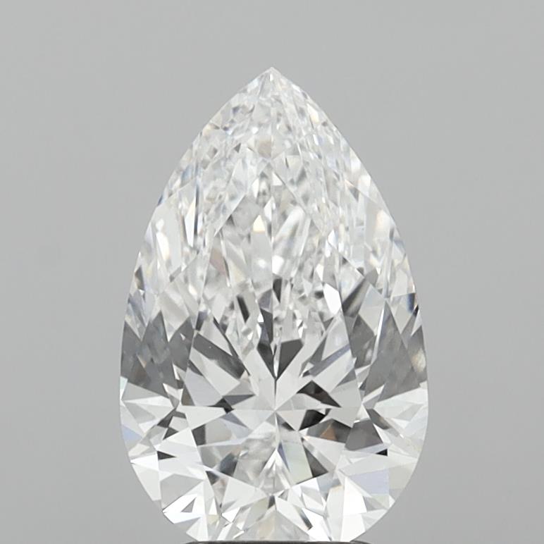 IGI 3.58 Carat Pear Lab Grown Diamond 人工培育鑽石 實驗室人造鑽石