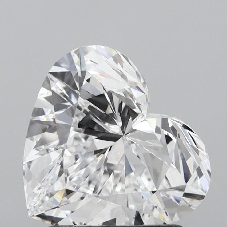 IGI 1.66 Carat Heart Lab Grown Diamond