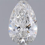 IGI 1.28 Carat Pear Lab Grown Diamond