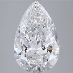 IGI 5.44 Carat Pear Lab Grown Diamond 人工培育鑽石 實驗室人造鑽石