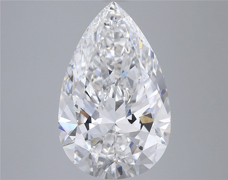 IGI 5.44 Carat Pear Lab Grown Diamond 人工培育鑽石 實驗室人造鑽石