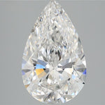 IGI 3.56 Carat Pear Lab Grown Diamond 人工培育鑽石 實驗室人造鑽石