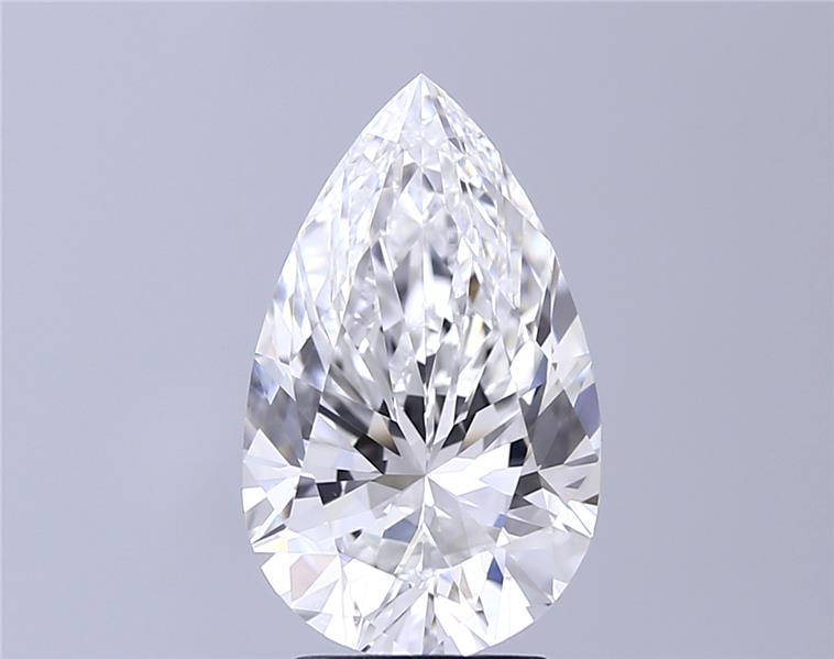 IGI 3.81 Carat Pear Lab Grown Diamond