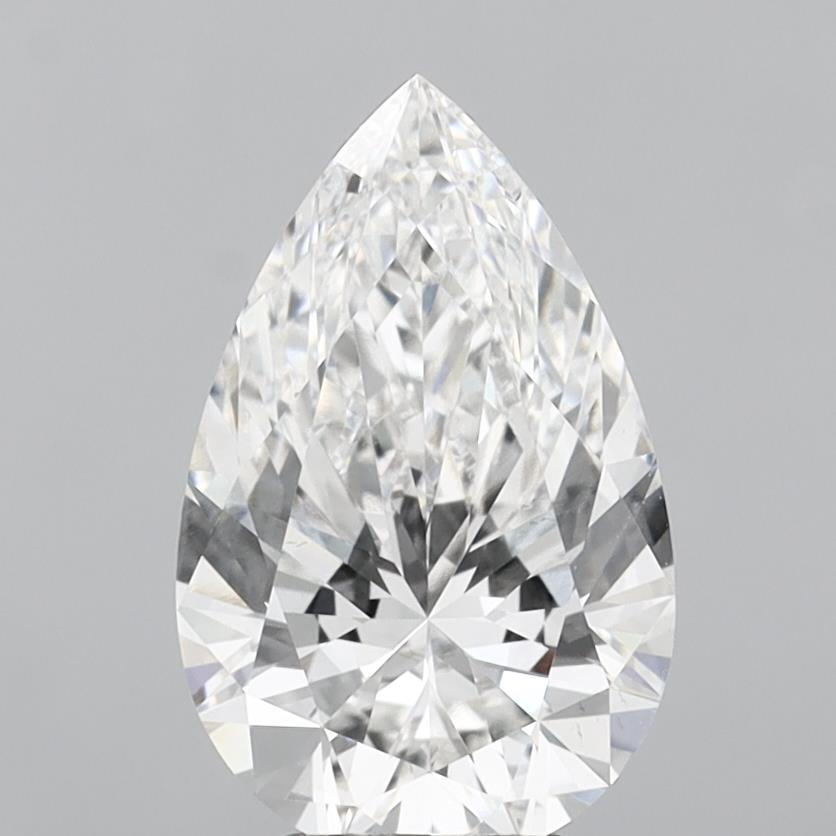 IGI 3.54 Carat Pear Lab Grown Diamond 人工培育鑽石 實驗室人造鑽石