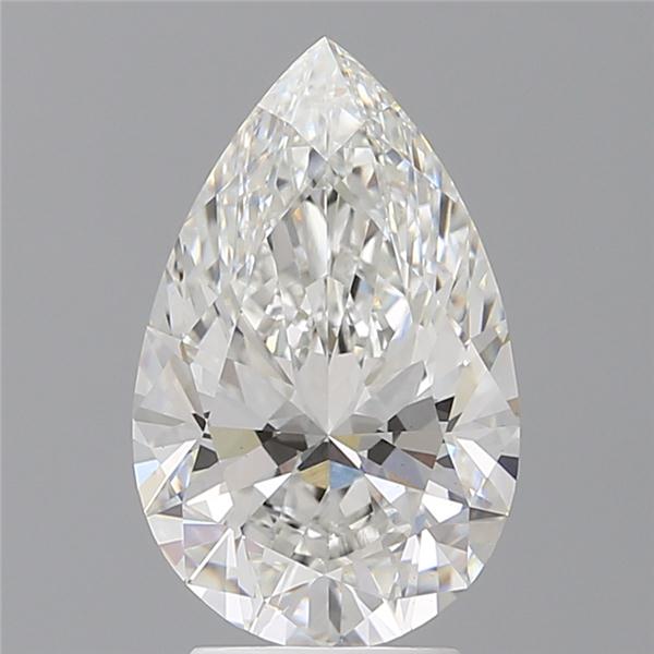IGI 3.57 Carat Pear Lab Grown Diamond 人工培育鑽石 實驗室人造鑽石