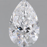 IGI 1.38 Carat Pear Lab Grown Diamond 人工培育鑽石 實驗室人造鑽石