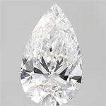 IGI 2.08 Carat Pear Lab Grown Diamond 人工培育鑽石 實驗室人造鑽石