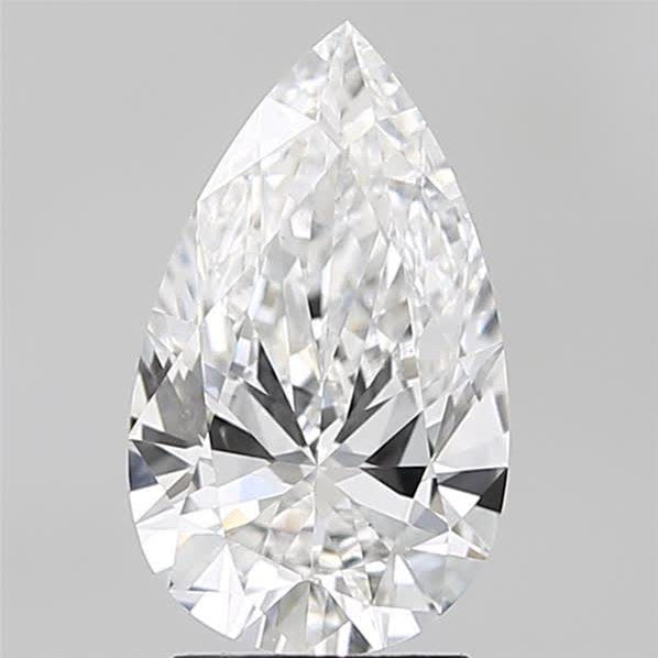 IGI 2.08 Carat Pear Lab Grown Diamond 人工培育鑽石 實驗室人造鑽石