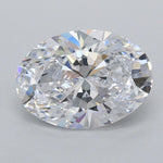 IGI 1.34 Carat Oval Lab Grown Diamond 人工培育鑽石 實驗室人造鑽石