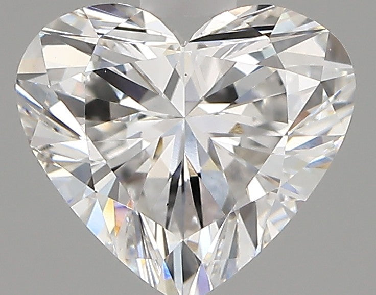 IGI 1.42 Carat Heart Lab Grown Diamond