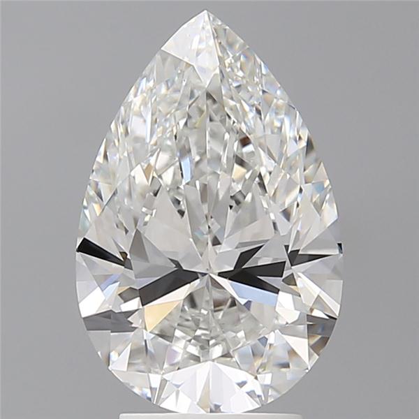 IGI 3.60 Carat Pear Lab Grown Diamond 人工培育鑽石 實驗室人造鑽石
