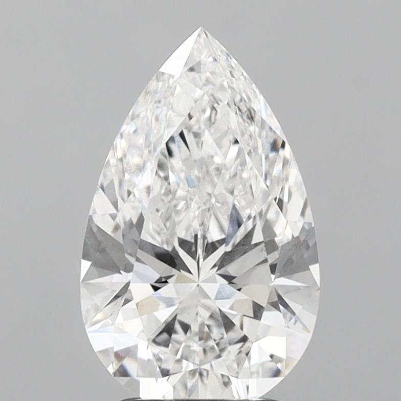 IGI 2.59 Carat Pear Lab Grown Diamond 人工培育鑽石 實驗室人造鑽石