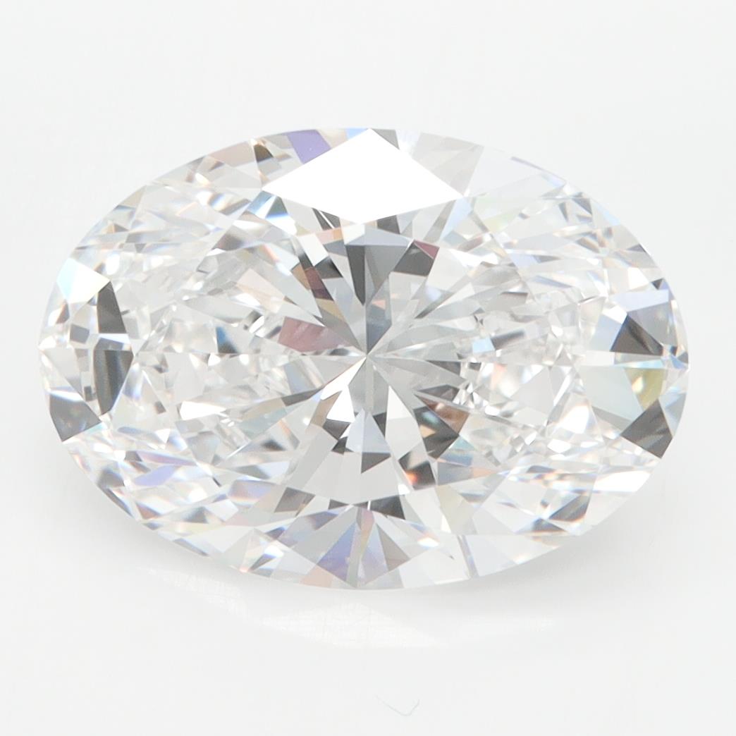 GIA 4.09 Carat Oval Lab Grown Diamond 人工培育鑽石 實驗室人造鑽石
