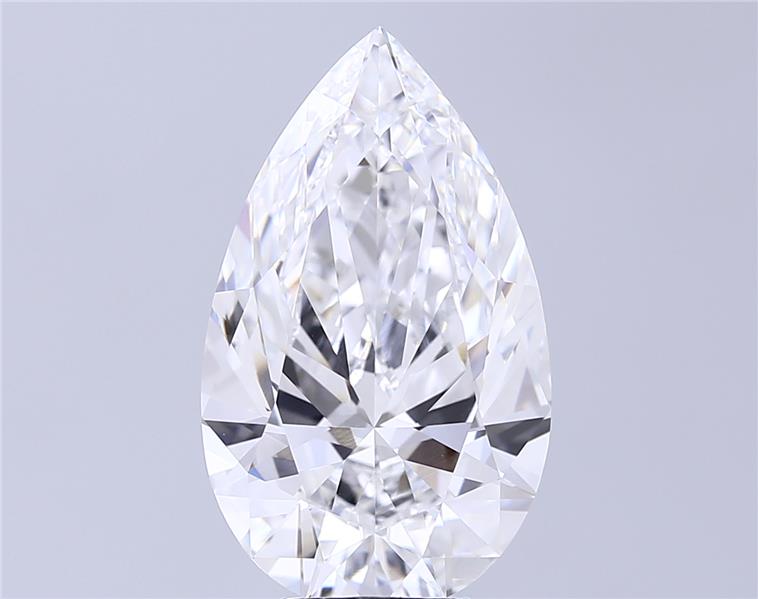 IGI 7.09 Carat Pear Lab Grown Diamond 人工培育鑽石 實驗室人造鑽石
