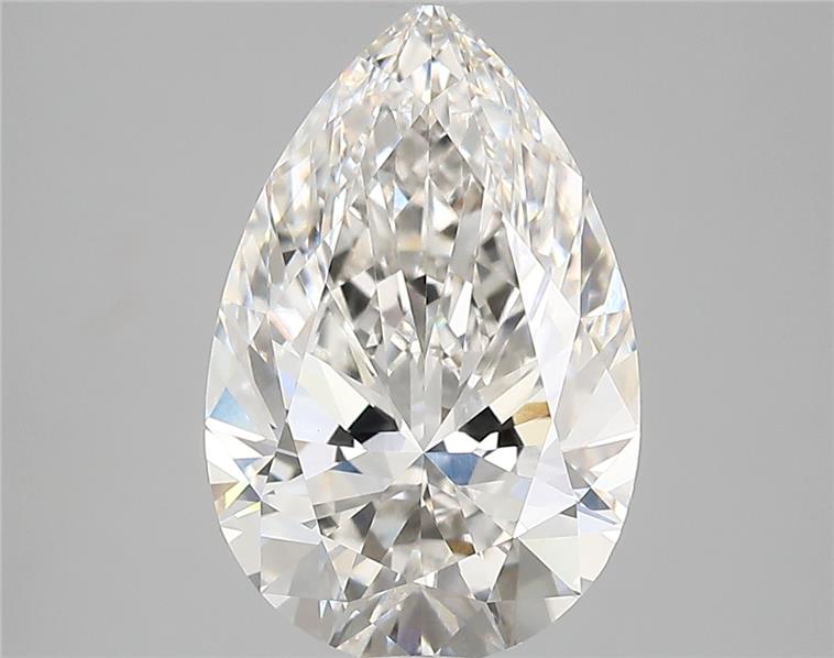 IGI 3.78 Carat Pear Lab Grown Diamond 人工培育鑽石 實驗室人造鑽石
