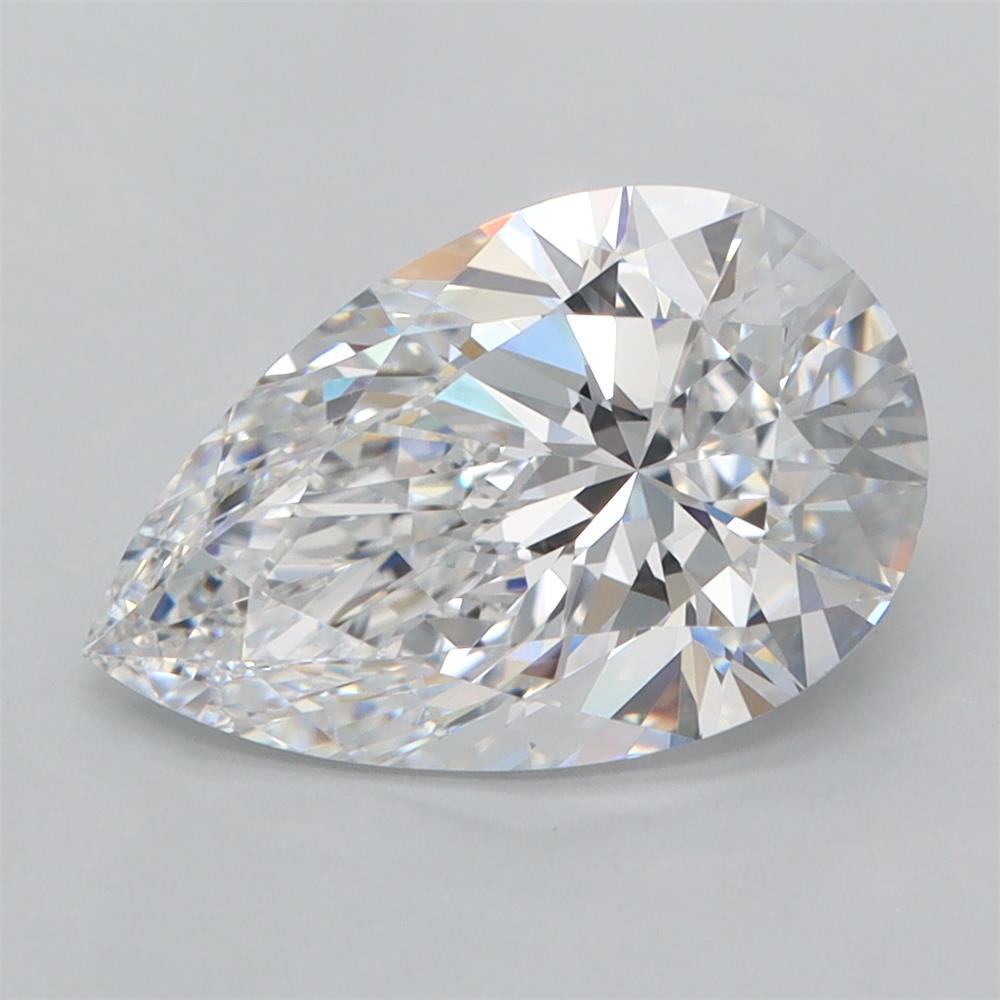 IGI 2.97 Carat Pear Lab Grown Diamond 人工培育鑽石 實驗室人造鑽石