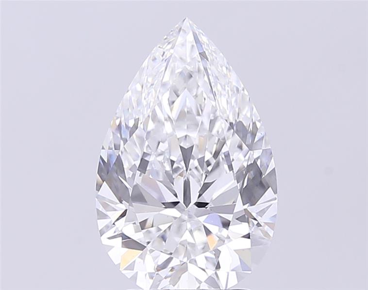 IGI 3.52 Carat Pear Lab Grown Diamond 人工培育鑽石 實驗室人造鑽石