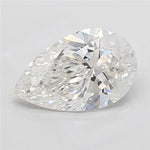 IGI 3.71 Carat Pear Lab Grown Diamond 人工培育鑽石 實驗室人造鑽石
